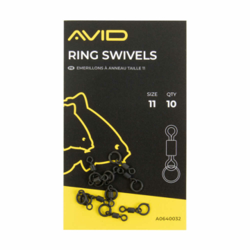 Avid Carp Ring Swivels - Speciális Forgó