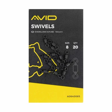 Avid Carp Swivels - 8-as Forgókapocs