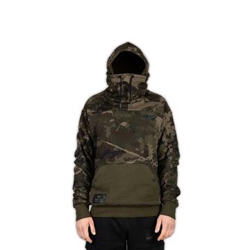 Nash ZT Snood Hoody - Vastag Terepszínű Kapucnis Pulóver Beépített Csősállal
