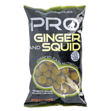 Starbaits Probiotic Boilies - Ginger-Squid 20mm/1kg