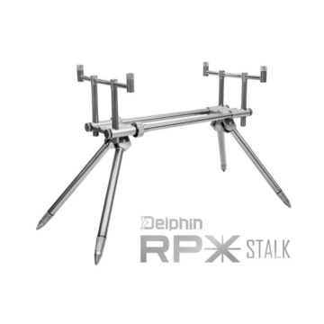 Delphin RPX Stalk - 2 Botos Rod Pod Silver