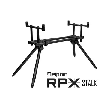 Delphin RPX Stalk - 2 Botos Rod Pod Black