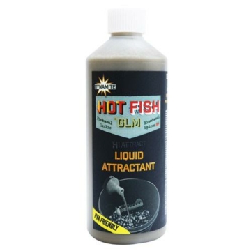 Dynamite Baits Hot Fish & GLM Liquid Attractant Locsoló
