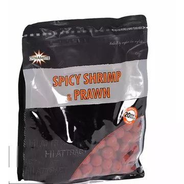Dynamite Baits Spicy Shrimp & Prawn Bojli (20mm)