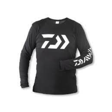 Daiwa D-Vec LS Shirt - Fekete Póló