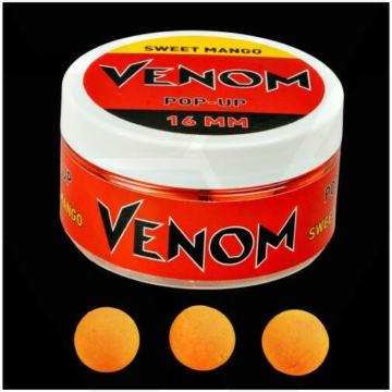 Feedermánia Venom Pop-Up Bojli - Sweet Mango - 16mm