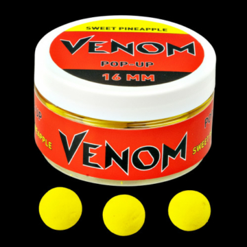 Feedermánia Venom Pop-Up Bojli - Sweet Pineapple - 16mm