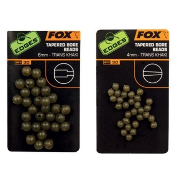 FOX Edges Tapered Bore Beads Gyöngy ütköző 6mm