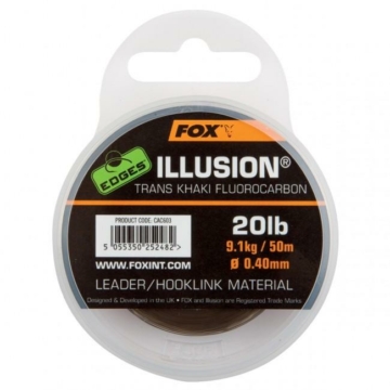FOX Edges Illusion Flurocarbon Leader Előkezsinór