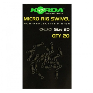 Korda Micro Rig Swivel Forgókapocs (D-Rig-hez)