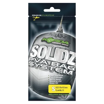 Korda Solidz Small PVA Bags Zacskó (ajándék töltővel)