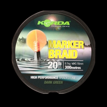 Korda Marker Braid Fonott Zsinór (20lb/0,16mm/300m)
