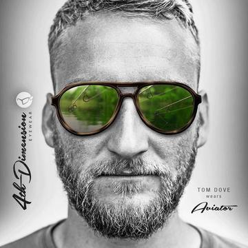 Korda Sunglasses Aviator Polarizált Napszemüveg (Tortoise Frame / Brown Lens)