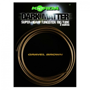 Korda Dark Matter Tungsten Tubing Gravel/Brown Ólom Gubancgátló Cső