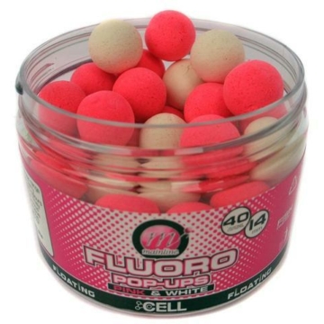 Mainline Cell Bright Pink & White Mini Pop-ups Bojli (8mm)