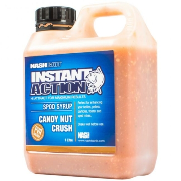 Nash Instant Action Candy Nut Crush Spod Syrup PVA Barát Locsoló (1 liter)