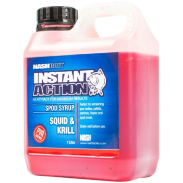 Nash Instant Action Squid and Krill Spod Syrup PVA Barát Locsoló (1 liter)