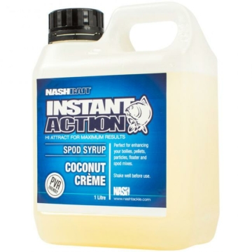 Nash Instant Action Coconut Creme Spod Syrup PVA Barát Locsoló (1 liter)
