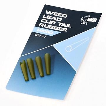 Nash Weed Micro Lead Clip Tail Rubbers Gumihüvely