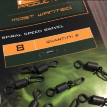 PB Products Spiral Speed Swivel Spirális Gyorskapocs