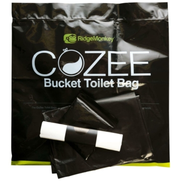 RidgeMonkey CoZee Toilet Bags Biológialag Lebomló Tasak Tábori WC-hez