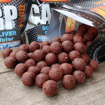 S-Carp Squid Liver (hideg vizi) Frozen Fagyasztott Bojli