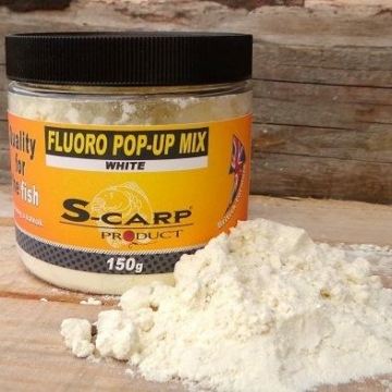 S-Carp Fluoro Pop-up Mix Fehér