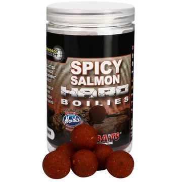 Starbaits Spicy Salmon Hard Baits - Keményített Csalizó bojli