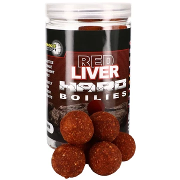 Starbaits Hard Boilies Red Liver Keményített Horogcsali