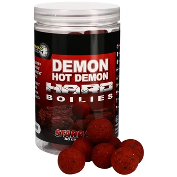 Starbaits Hard Boilies Hot Demon Keményített Horogcsali (200g)