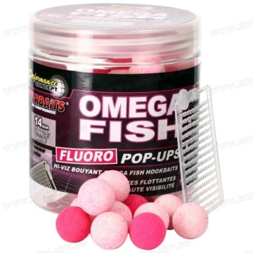 Starbaits Omega Fish Fluo Pop Up (14mm)