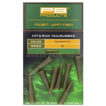 PB Products Hit & Run Tailrubbers Leadclip Weed Gumiharang