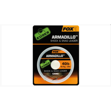 Fox Edges™ Armadillo Camo Fonott Előtétzsinór (40lb)