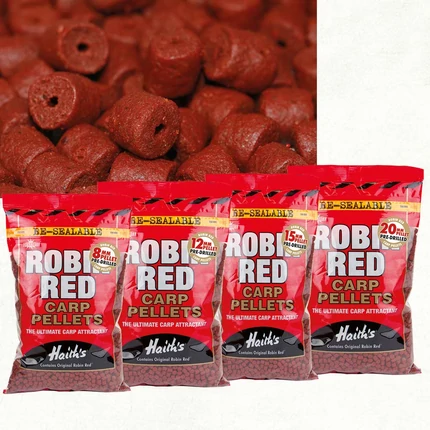 Dynamite Baits Robin Red Carp Pellet (fúrt)