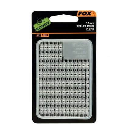 FOX Edges Pellet Pegs Átlátszó Pellet Stopper (11mm)