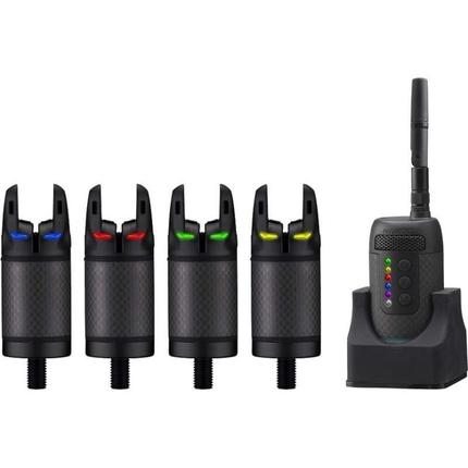 Prologic K3 Bite Alarm Set 4+1 Kapásjelző Szett (Zöld,Sárga,Piros, Kék)