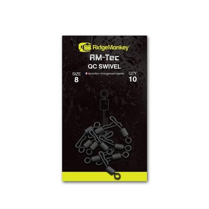 RidgeMonkey RM-Tec QC Swivel Gyorskapcsos Forgó