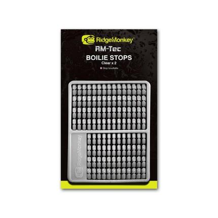 RidgeMonkey RM-Tec Boilie Stops Clear Bojli Stopper