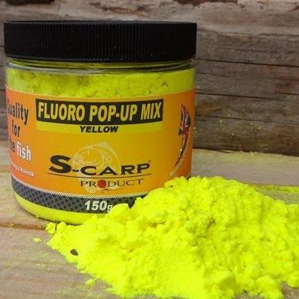 S-Carp Fluoro Pop-up Mix Citromsárga