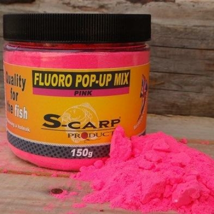 S-Carp Fluoro Pop-up Mix Rózsaszín