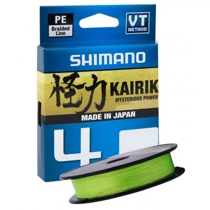 Shimano Kairiki Mantis Green 4 Szálas Fonott Zsinór (150m)