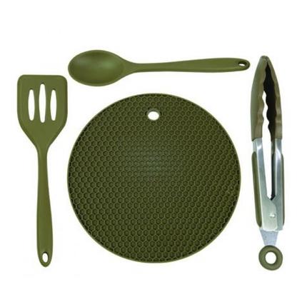 Trakker Armolife Silicone Utensil Set Konyhai Eszközök