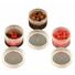 Kép 1/2 - FOX Bait Tubes Half Size Csalis Tégely (6db)